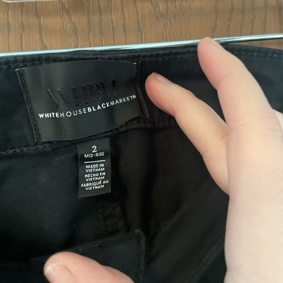 WHBM Pret a play shorts, black size 2 - Picture 4 of 4